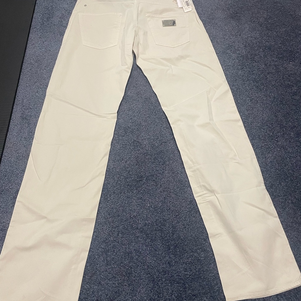 Versace Gray Straight Jeans Classic Style